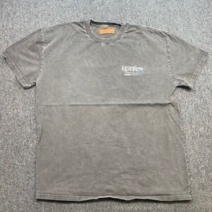 Loiter Euphoric Expression Shirt Sz M Mens Grey Streetwear Butterfly Graphic TEE